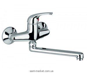 Смеситель для кухни Emmevi Jolly однорычажный настенный  CR10005G