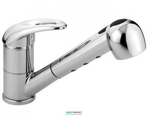 Змішувач для кухні Emmevi Luxor змішувач мат-хром SC7065R