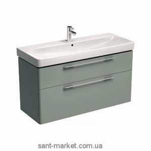 Тумба под раковину Kolo Traffic подвесная 116.8х46.1х62.5 платиновый глянец 89440-000