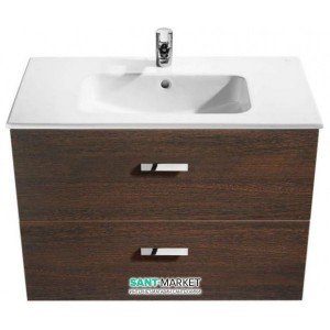 Тумба с раковиной Roca Victoria подвесная 78.5х45х56.5 венге 855852201