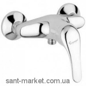 Змішувач для душу настінний змішувач EMMEVI колекція Winny хром CR95002 B