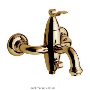 Смеситель однорычажный для ванны с коротким изливом EMMEVI коллекция Abel бронза ВR39001