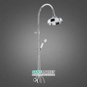 Душова стійка EMMEVI колекція Retro хром CO2594Е СR