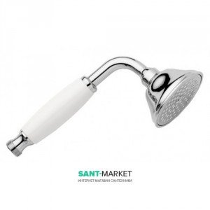 Душова лійка EMMEVI колекція Old America хром / білий C02542 CR