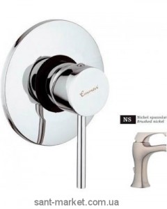 Смеситель для душа встраиваемый EMMEVI коллекция Piper никель NS45009