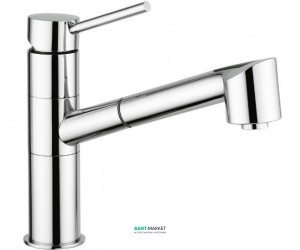 Смеситель для кухни с выдвижной лейкой Emmevi Piper однорычажный CR45065