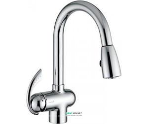 Смеситель для кухни с выдвижной лейкой Emmevi Ramses однорычажный CR72067