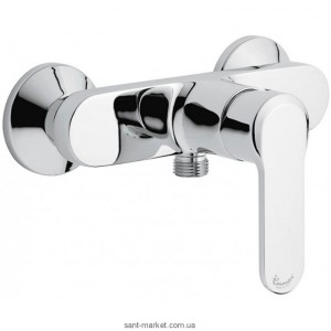 Змішувач для душу настінний змішувач EMMEVI колекція Nefer хром CR77002