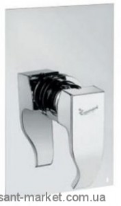 Смеситель для душа встраиваемый EMMEVI коллекция Niagara хром CR74009
