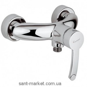 Смеситель для душа настенный однорычажный EMMEVI коллекция Planet сатин/хром CS81002