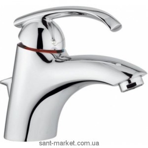 Змішувач для раковини одноважеля з донним клапаном EMMEVI колекція Ramses хром CR72003