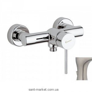 Смеситель для душа настенный однорычажный EMMEVI коллекция Piper никель NS45002