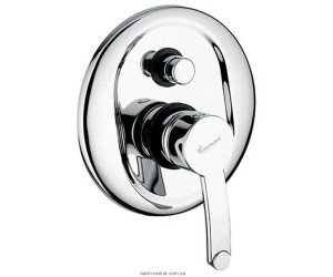 Змішувач прихований (вбудований) EMMEVI колекція Planet сатин SC81019