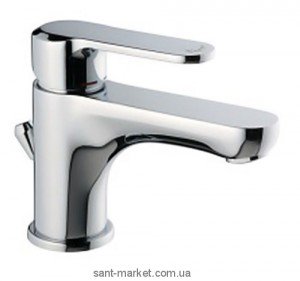 Змішувач для раковини одноважеля з донним клапаном EMMEVI колекція Nefer хром CR770033