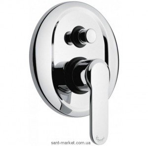 Змішувач прихований (вбудований) EMMEVI колекція Nefer хром CR77019