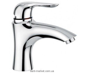 Смеситель для раковины однорычажный с донным клапаном EMMEVI коллекция Neco хром CR91003