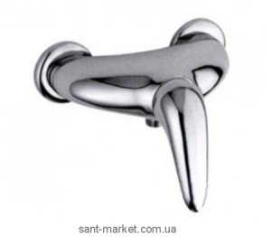 Змішувач для душу настінний змішувач EMMEVI колекція Prima хром CR55002