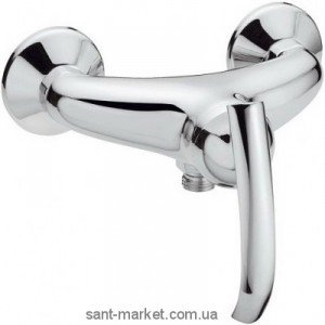 Смеситель для душа настенный однорычажный EMMEVI коллекция Ramses мат/хром SC72002