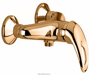 Змішувач для душу настінний змішувач EMMEVI колекція Anubis мідь RA7002RB