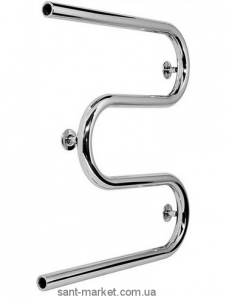 Водяной полотенцесушитель Laris коллекция Змеевик М-образный 400х600х67 хром 71207375