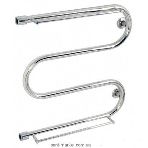 Водяний полотенцесушитель Laris колекція Змійовик М-подібний 600х600х65 хром 71207657