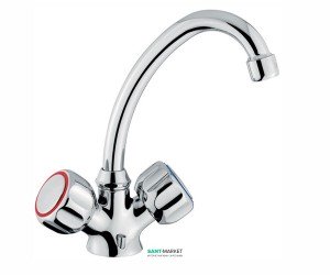 Змішувач для кухні Emmevi Sole двухвентильний ретростиль CR15903