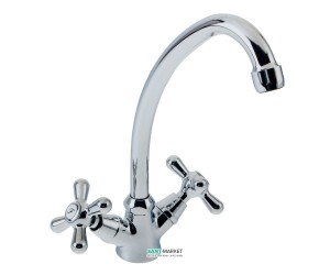 Змішувач для кухні Emmevi Stella двухвентильний ретростиль CR17207