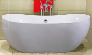 Ванна акрилова овальна Volle 170х80х65 12-22-116