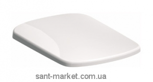 Kolo NOVA PRO Сидіння з кришкою тверде прямокутне з матеріалу Duroplast M30115000