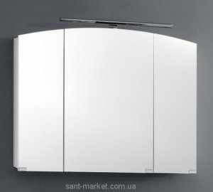 Kolpa-san Зеркальный шкаф со светильником Iman TOI 80