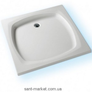 Душевой поддон акриловый квадратный Kolpa-san Samba 70x70х7.5 белый Samba 70