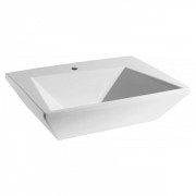 Раковина для ванной подвесная Olympia коллекция Crystal белая 09.KR