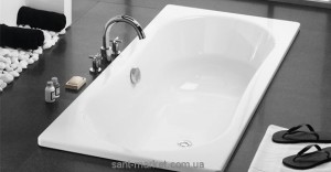 Ванна сталева вбудована Roca Duo Plus 180x80 з антиковзаючим покриттям 221670000