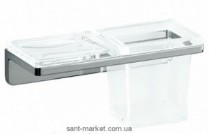 Мильниця і стакан для щіток Laufen H3846860040001