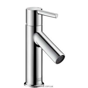Змішувач для раковини одноважеля з донним клапаном Hansgrohe колекція Axor Starck хром 10102000