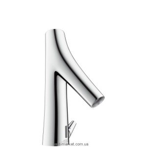 Смеситель для раковины электронный сенсорный Hansgrohe коллекция Axor Starck Organic хром 12171000