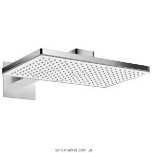 Верхний душ с тропическим душем Hansgrohe коллекция Rainmaker Select хром/белый 24013400