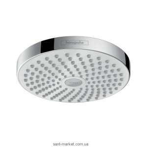 Лейка для верхнього душа Hansgrohe колекція Croma Select S EcoSmart хром / білий 26523400