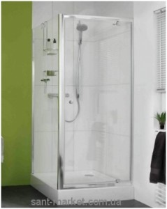 Душевая дверь в нишу Huppe X0 стеклянная распашная 80х185 620301.069.321 