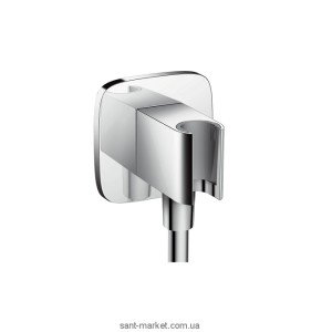 Шланговое подсоединение Hansgrohe Fixfit Porter E с держателем 26485000