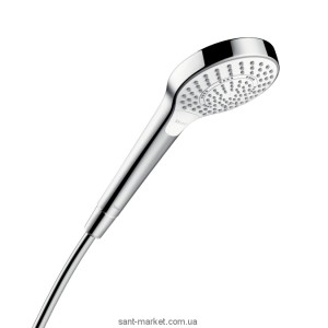 Душова лійка Hansgrohe колекція Croma Select S Multi хром / білий 26800400