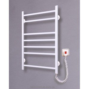 Электрический полотенцесушитель Elna 480х720х80 Лесенка-7 (белая)