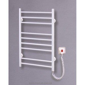 Електричний полотенцесушитель Elna 480х880х80 Драбинка-9 (біла)