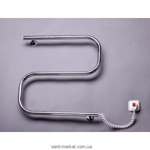  Электрический полотенцесушитель Elna 500х550х70 хром Змейка-S (нерж)