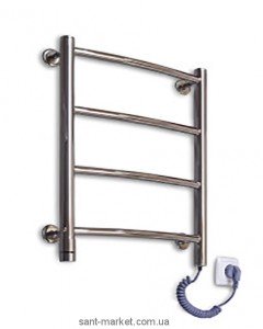  Электрический полотенцесушитель Elna 400х510х80 хром Лесенка-4 (нерж)