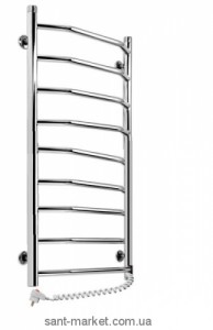 Електричний полотенцесушитель Laris Вікторія П9 Е 530x900х30 драбинка хром 73207078