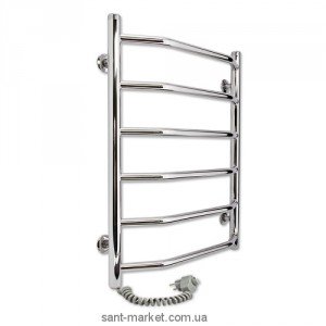Електричний полотенцесушитель Laris Вікторія П6 Е 480x600х30 драбинка хром 73207072