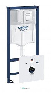 Система инсталляции для подвесного унитаза Grohe Rapid SL Fresh 4в1 50х113х14 5 38827000
