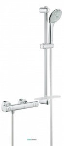 Термостат для душа Grohe Grohtherm 1000 Cosmopolitan New с душевым гарнитуром (штанга 600 мм) хром 34286002