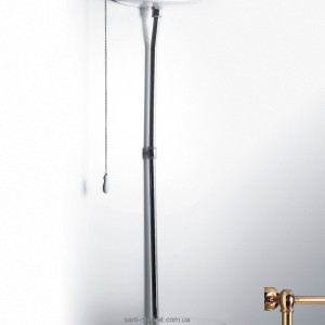 Simas Висока труба з механізмом зливу для бачка золото R01 Oro